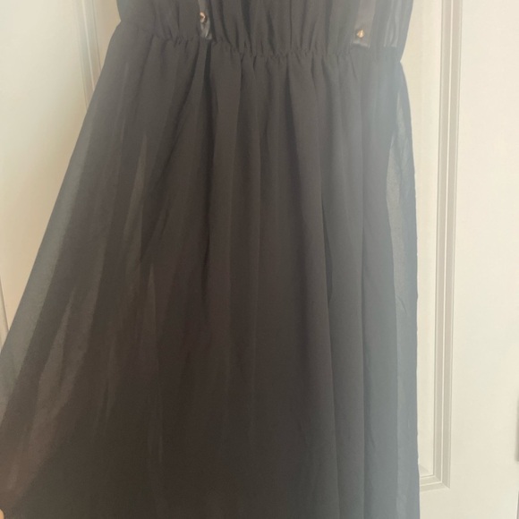 NWT Grunge Potters Pot Whimsigoth  Grunge Sheer Studded Maxi Dress M - Picture 11 of 11